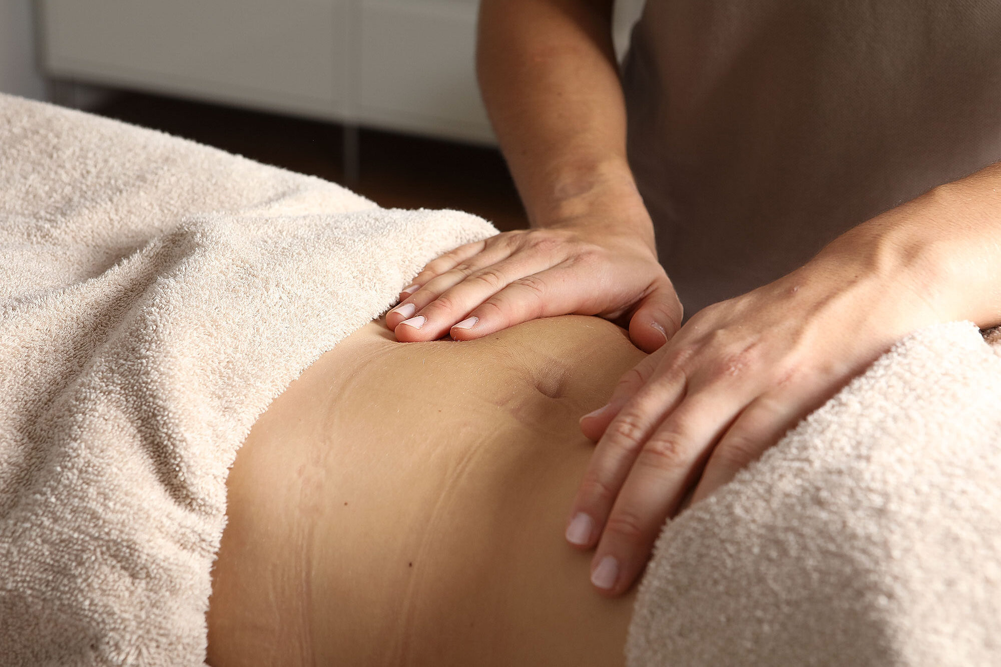 Bauchmassage